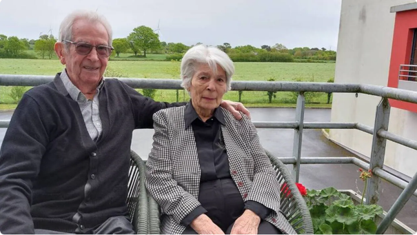 « Que demander de plus ? » : près de Châteaubriant, Joseph et Monique se sont passé la bague au doigt il y a 70 ans
