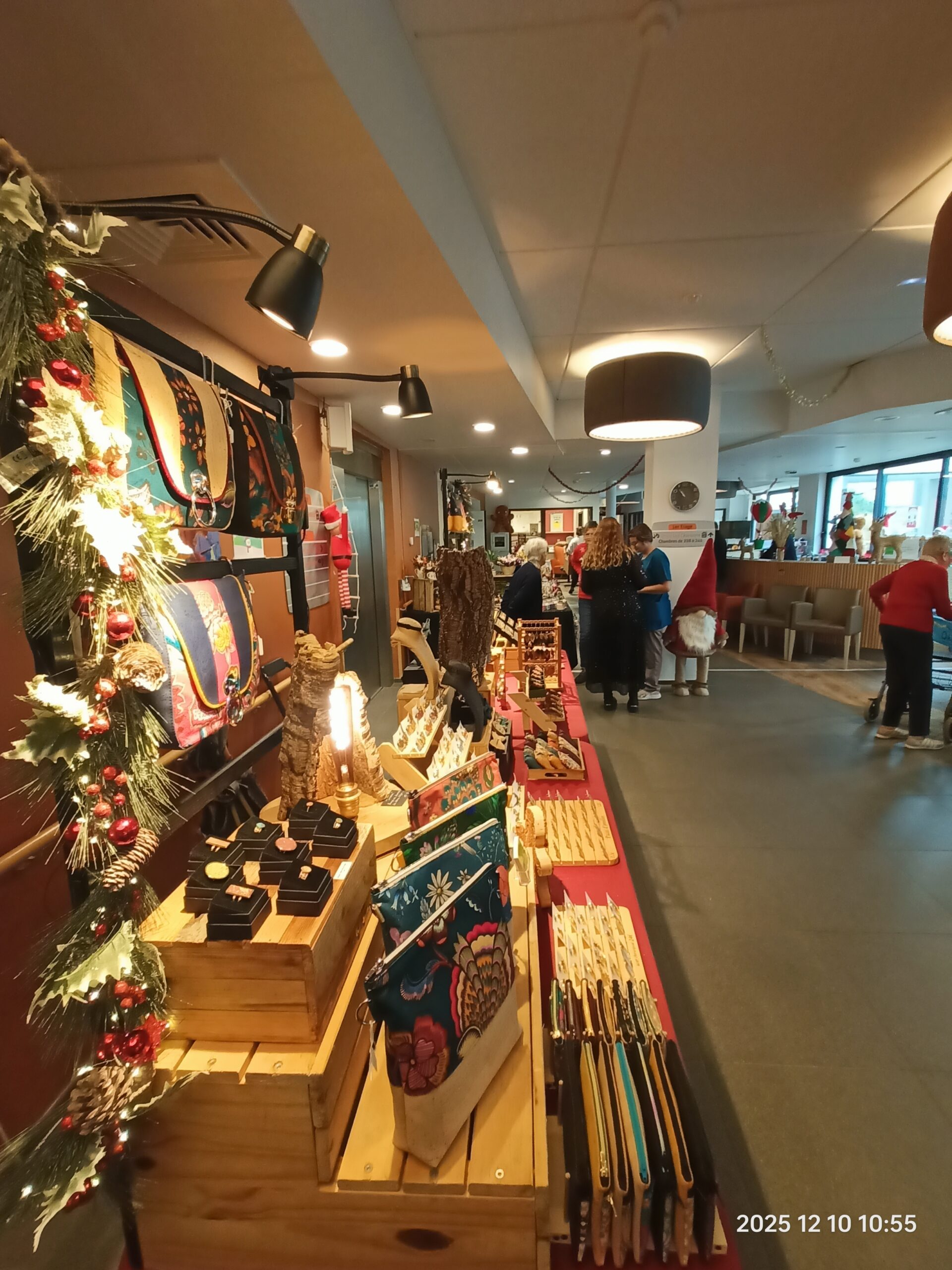 Marché de Noël à l’Ehpad